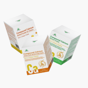 POUDRE DE CALCIUM COMPOSÉ AVEC SUCRE SANGUIN